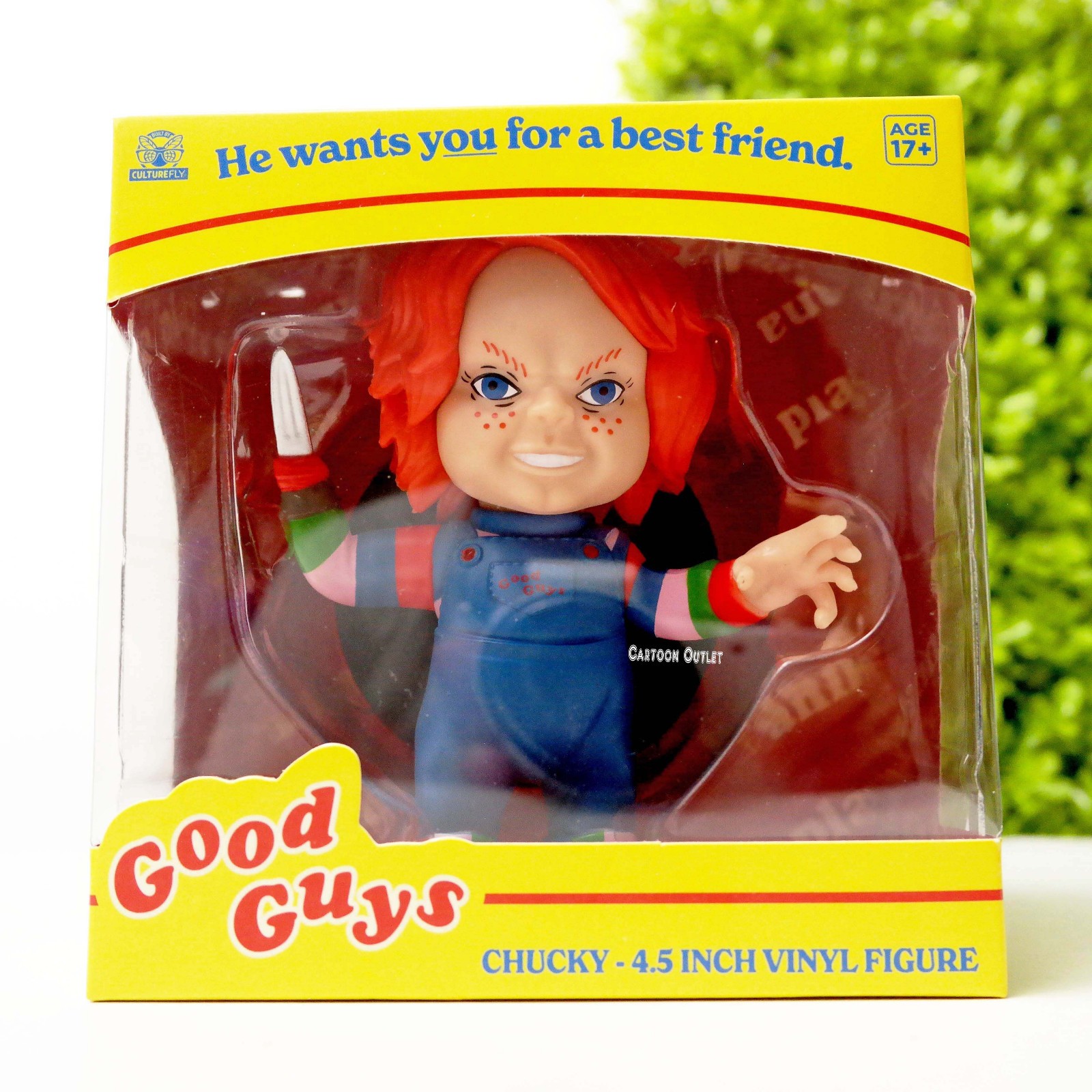 Good Guys Chucky 4.5" Vinyl Figure Child Plays Horror Collectible Trending