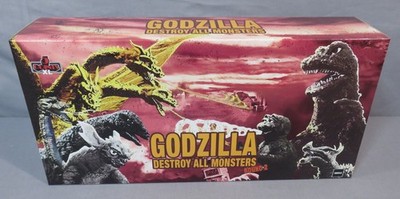 Mezco GODZILLA DESTROY ALL MONSTERS Round 2 *NEW* Factory Sealed 5 Points XL