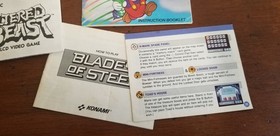 Dungeon Magic Football Super Mario 2 Nintendo NES Manual Only Instruction  + bon