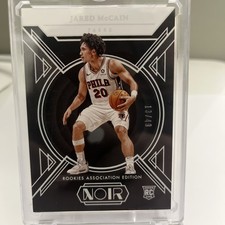 2024-25 Panini Noir - Rookie Association Edition Jared McCain #154 (RC) /49