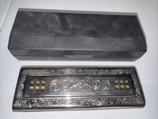 Antigua 40s Hohner ECHO CAMPANA UMORE Armonica, Made in Germany Key C