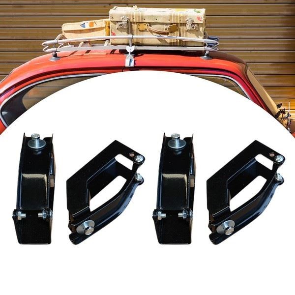 4X DachträGer Licht Clip Dach Schraubzwinge Auto Autos Auto Licht Halterung-image