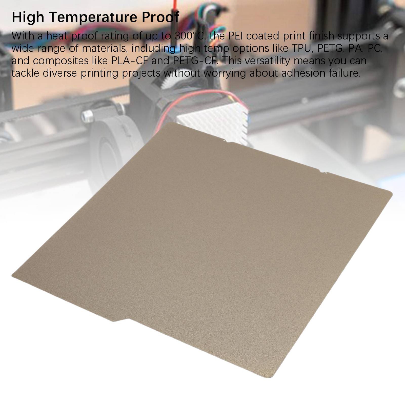 3D Printer Build Plate Fit For S1 Texture And Slick Double Sided PEI 3D Pr