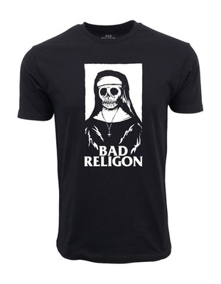 Bad Religion Skull Nun Graphic T shirt