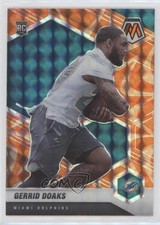 2021 Panini Mosaic Rookies Reactive Orange Mosaic Prizm Gerrid Doaks #373 he4