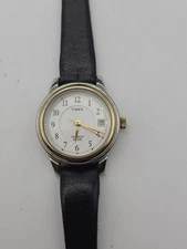VINTAGE TIMEX DATE INDIGLO DIAL QUARTZ WOMEN'S New Battery Working