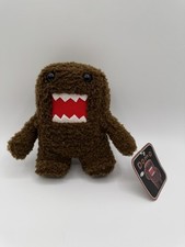 DOMO Brown Fuzzy Plush Stuffed Animal Toy 1998-2010 New with Tag 7  Domo