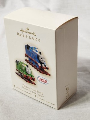 2007 HALLMARK KEEPSAKE THOMAS AND PERCY ORNAMENT (NEW IN BOX)