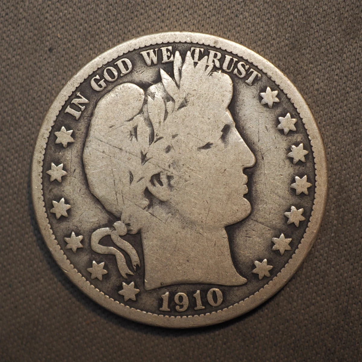 1910年 バーバー50セント銀貨3枚セット 1910年 バーバー50セント銀貨3枚セット 【公式通販】