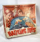 Vintage 1968 Ideal Battling Tops Game - For Parts - Read
