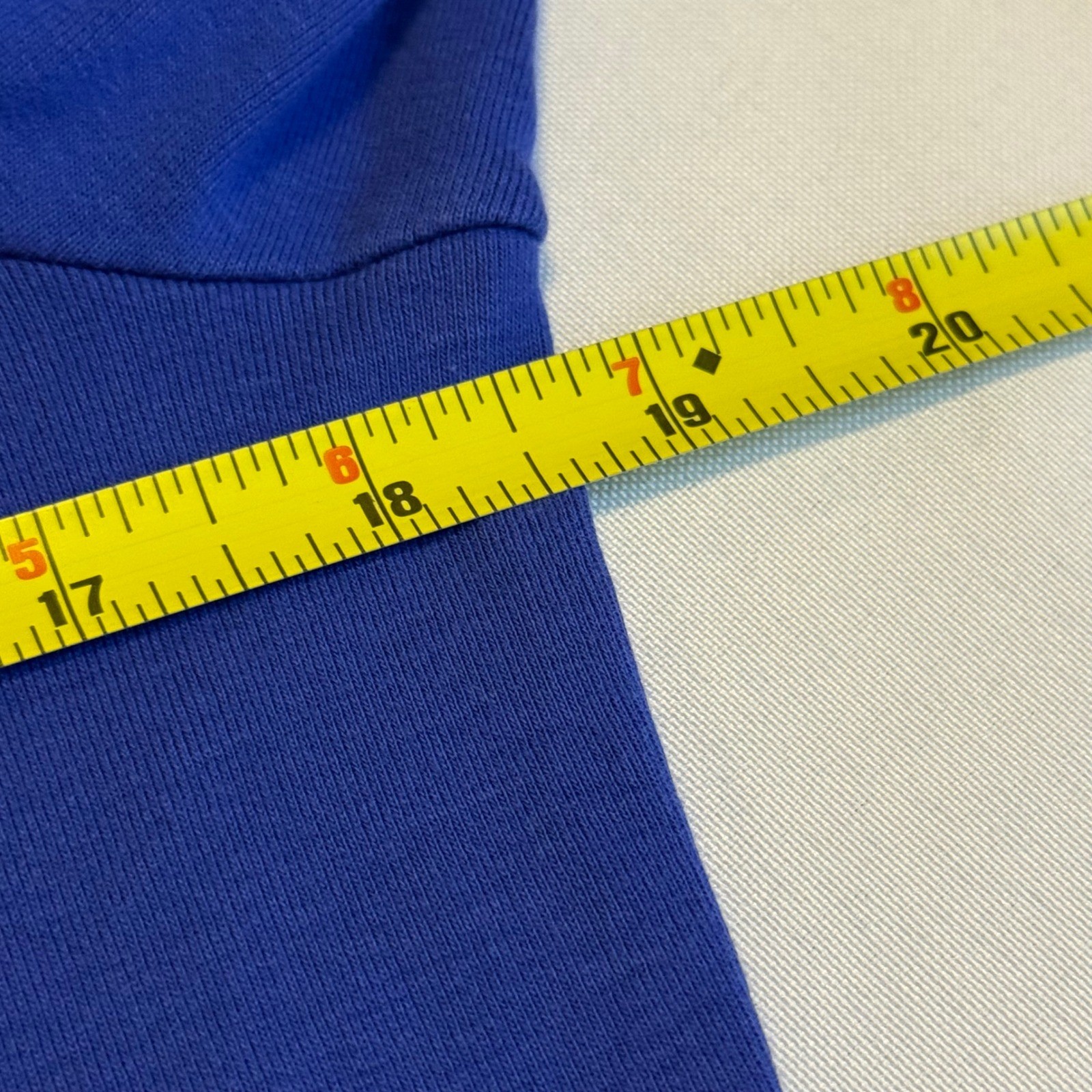 Talbots Solid Bateau Neck Tee Blue 3/4 Sleeve Boa… - image 5