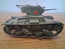T-26 Soviet LIght Tank Model Kit Assembled 1:35 Scale