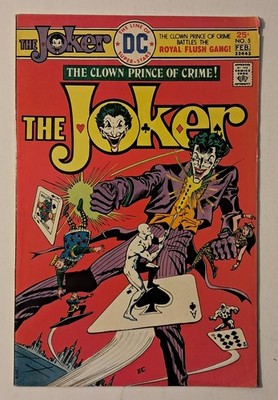 Joker #5 (1st app of Ace of Spades!/ Royal Flush Gang) 1976