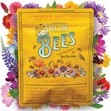 Wildflower Seeds Bulk, 2 Oz. 80,000+ Seeds – save the Bees Mix with 19 Non-Gmo V 207.60 per gallon