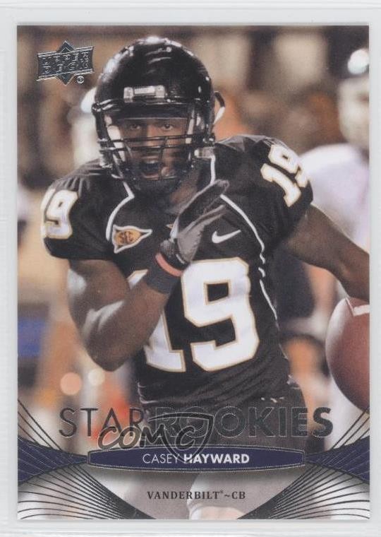 2012 Upper Deck Star Rookies Casey Hayward #68 Rookie RC 0j6