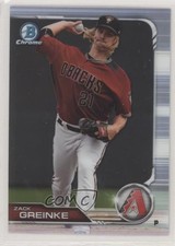 2019 Bowman Chrome Zack Greinke #57 n1u