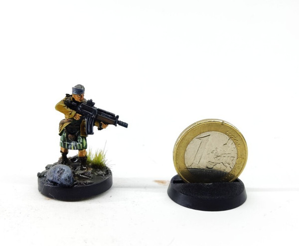Miniatura Pintada Ariadna Soldier 28/32mm | Painted RPG Wargame