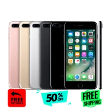 Apple iPhone 7 Plus 32/128GB Unlocked - Black, Silver, Gold - Fair Condition