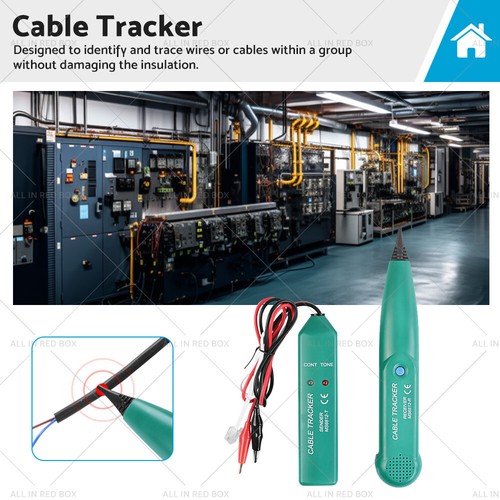 Cable Finder Tone Generator Probe Tracker Wire Network Telephone Tracer ...