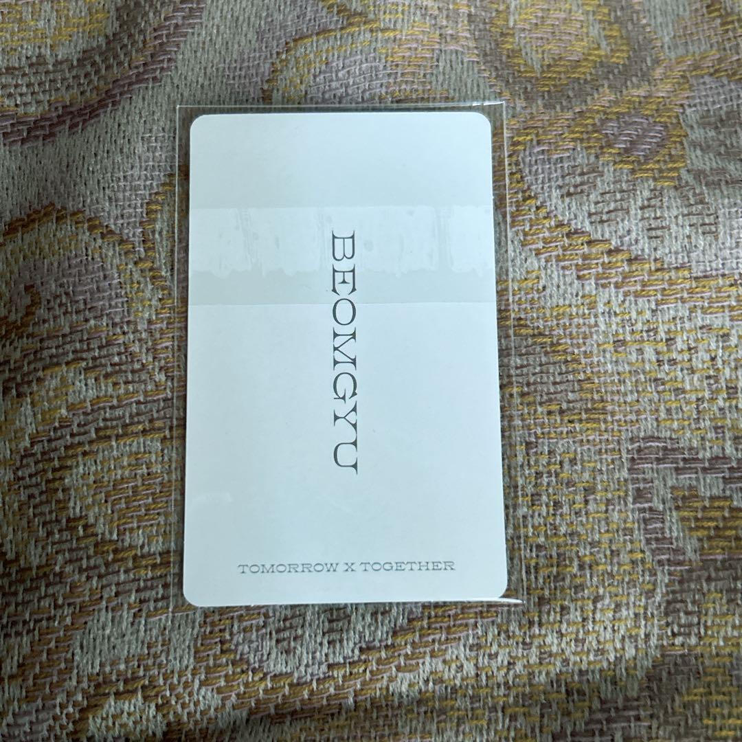 TXT BEOMGYU Blue Hour Weverse Shop GLOBAL official Photocard TXT BEOMGYU Blue Hour Weverse Shop GLOBAL official Photocard