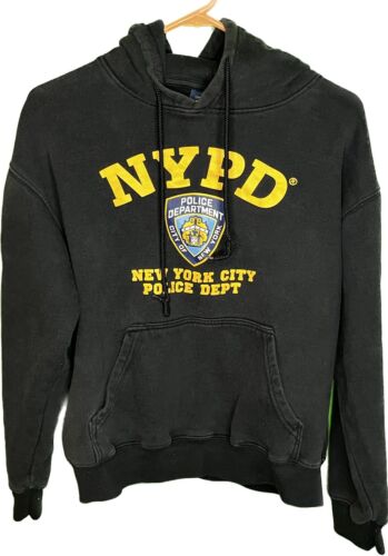 Officially Licensed NYPD Medium 2013 Black Hoodie 