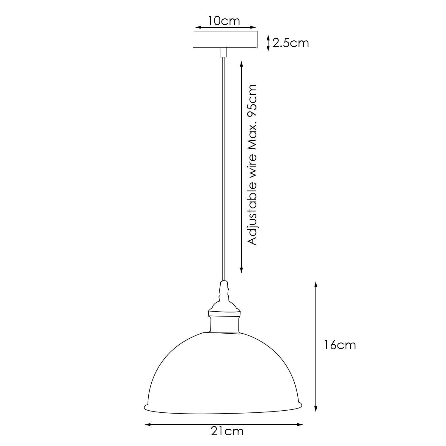 Industrial Retro Pendant Light Shade Suspended Style Metal Lamp Ceiling Lights eBay