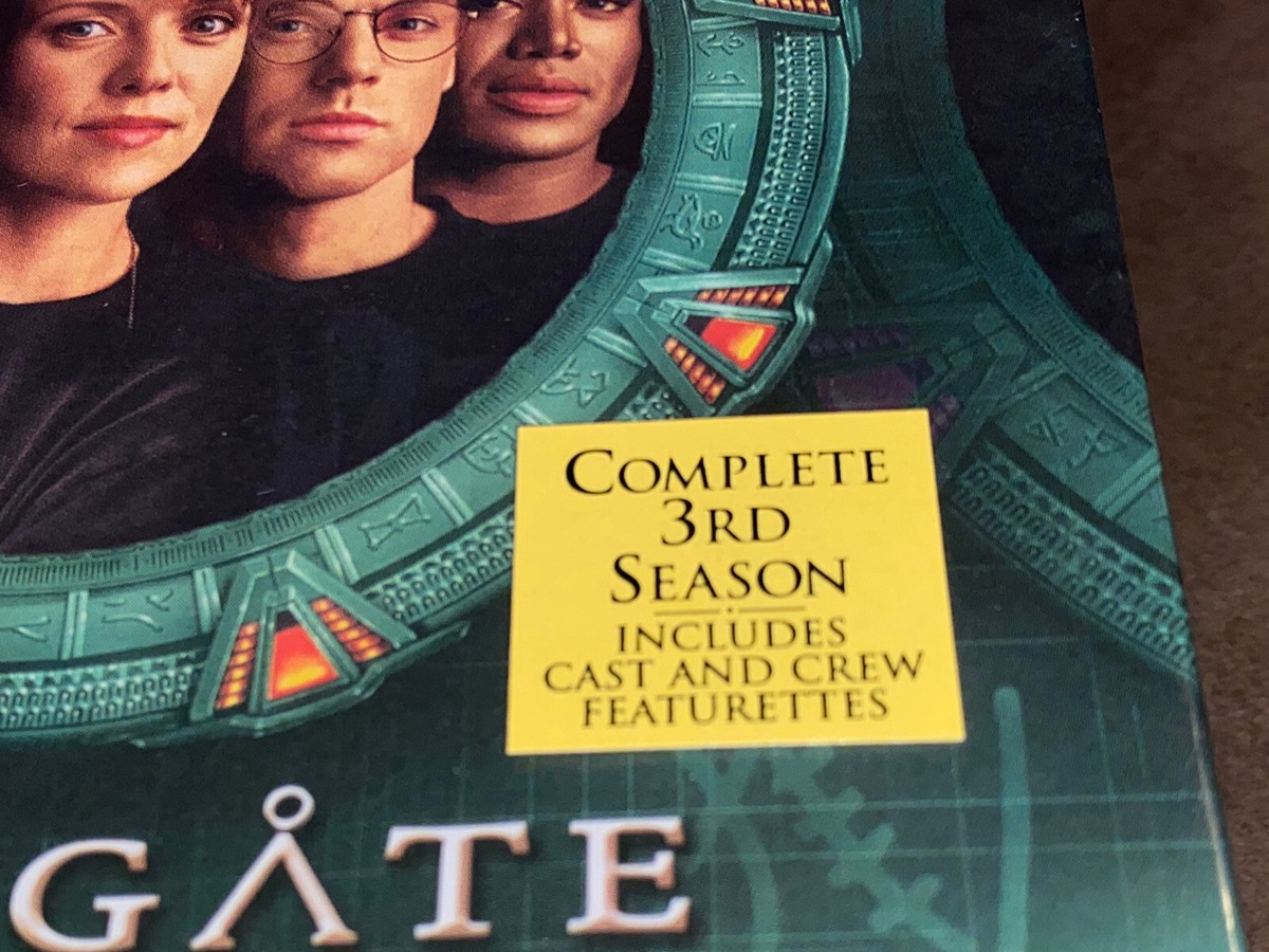 Stargate SG-1 - The Complete Third Season 3 (DVD, 5-Disc Box Set