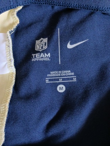 Los Angeles Rams Women's Leggings NFL Nike Team Apparel Medium Football Sports - Picture 8 of 10