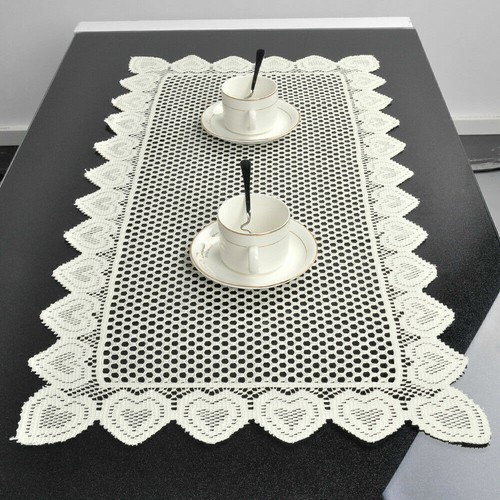 Vintage Lace Placemat Doilies Table Runner Dining Table Mats Wedding Party Decor - Picture 56 of 67