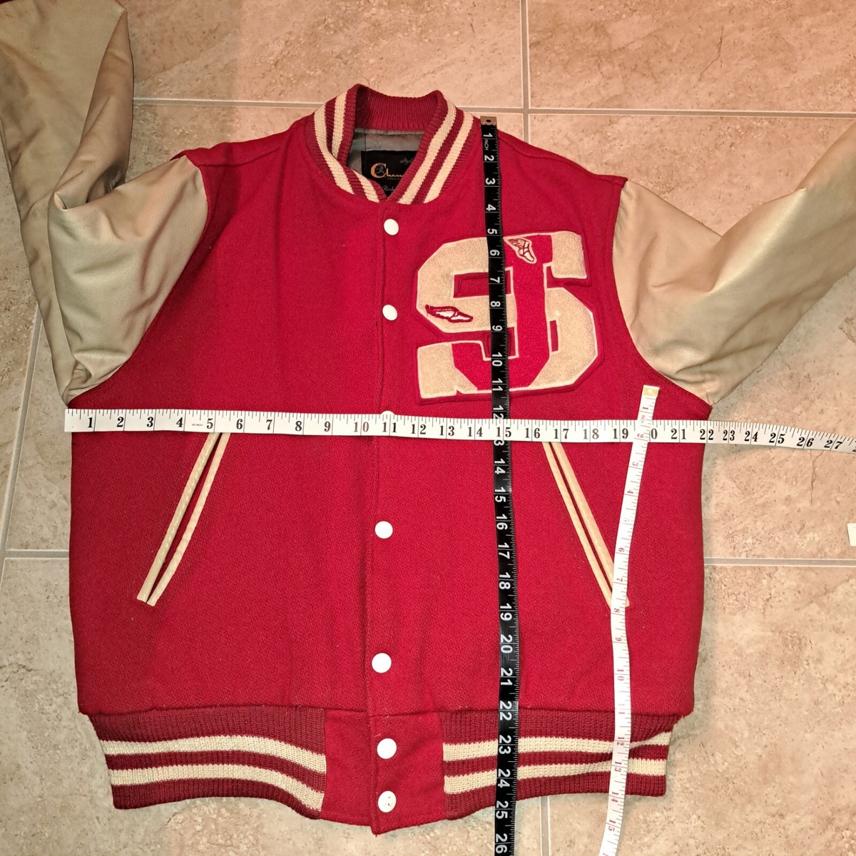ヴィンテージ　champion USA製　BLAZERS ユニホーム　ウエア Vintage Champion San Jose State Varsity Jacket Letterman