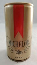 MICHELOB Beer 12 oz. Steel Beer Can Empty/Tab Un-Pulled Made in the USA