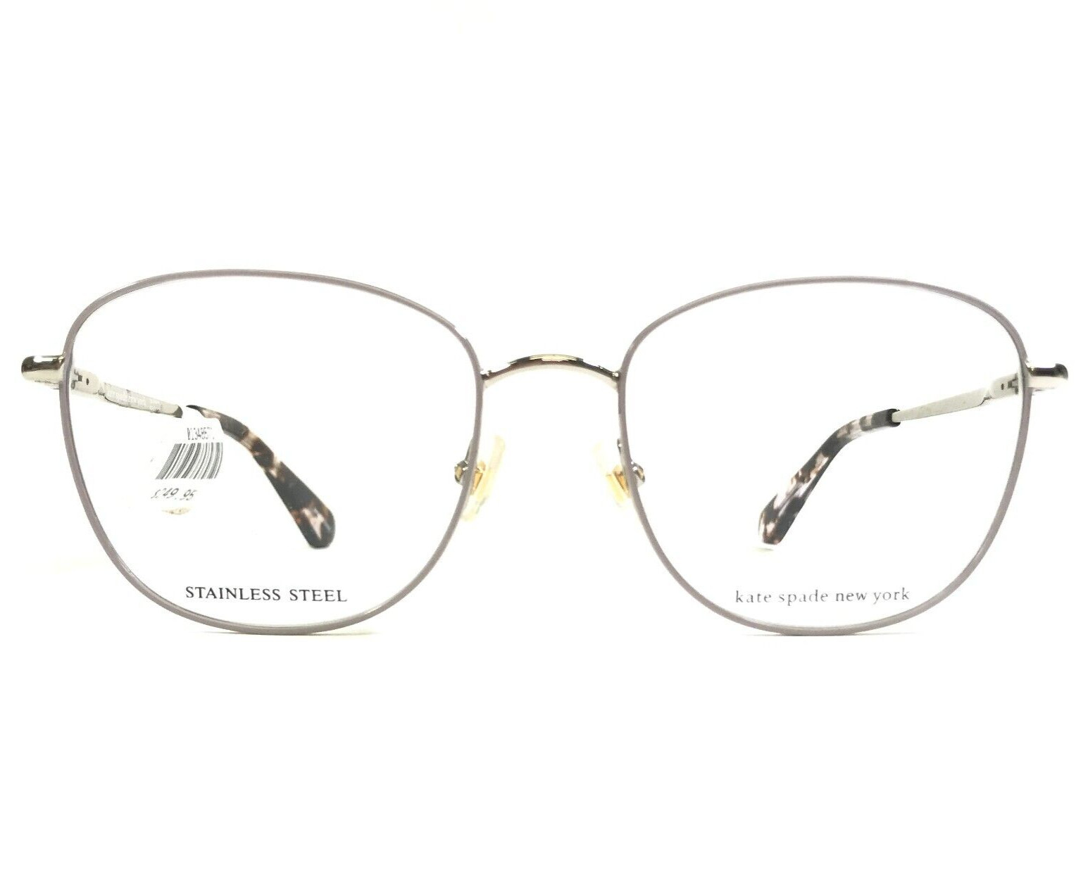 Kate Spade Eyeglasses Frames MAKENSIE B3V Silver Faint Violet Purple 53-18-140