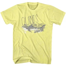 Jaws 70's Thriller Movie Quints Shark Charter Amity Island Mass Men's T Shirt
