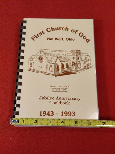 First Church Of God 1943-1993 Cookbook Van Wert Ohio - Afbeelding 6 van 11