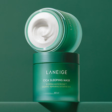 LANEIGE Cica Sleeping Mask 60ml 2-Pack Night Repair Moisturizer Sensitive Skin
