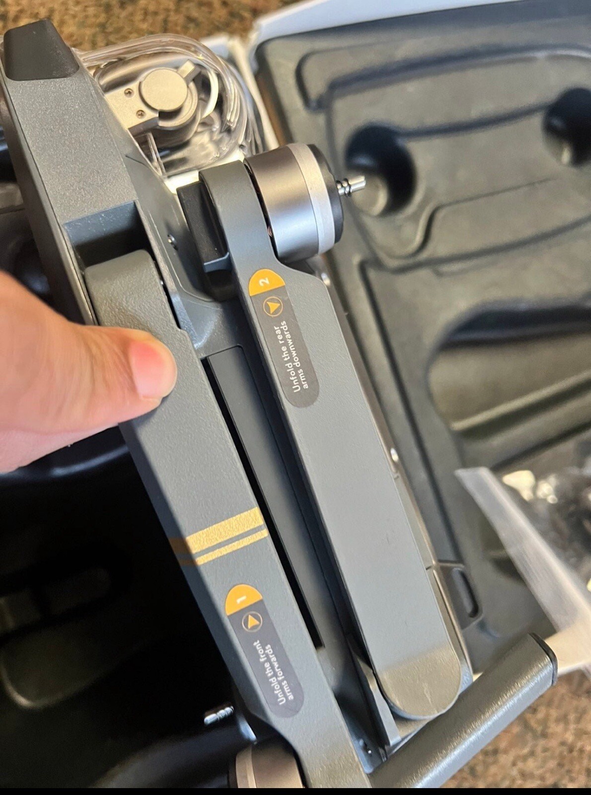 DJI Mavic Pro 4K Video Camera  Drone ONLY - Flies & Excellent Video! READ!!!-image