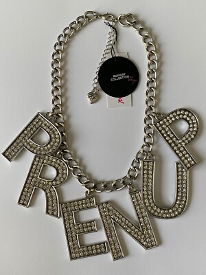 saturn pearl necklace betsey johnson