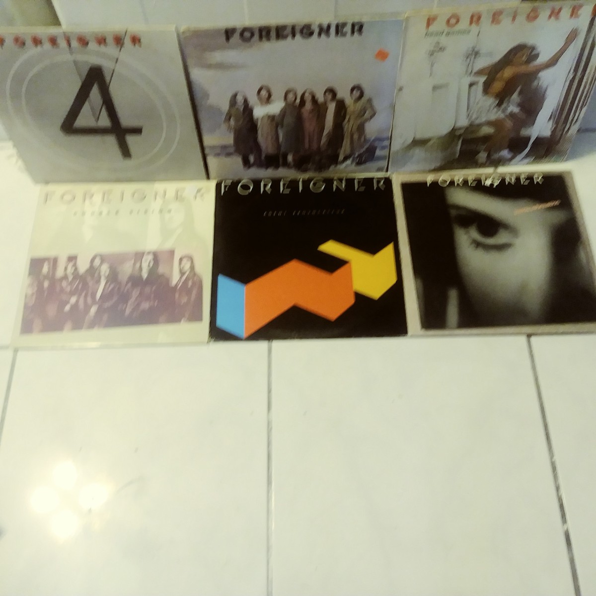 Foreigner Lot of 6 Vinyl LPs | eBay