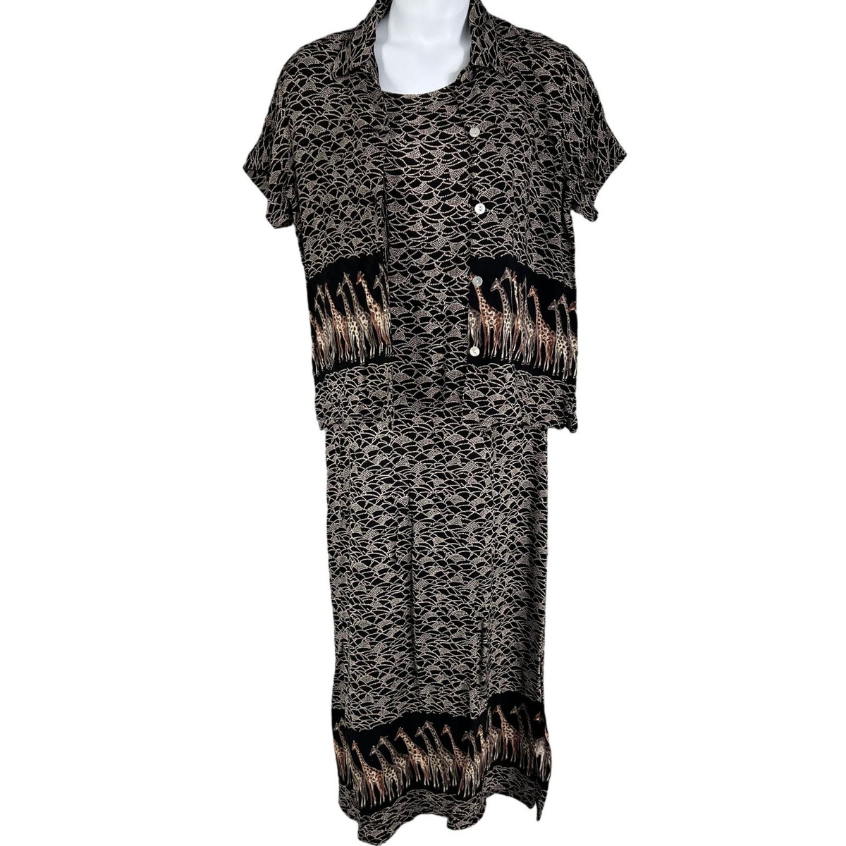 giraffe maxi dress Giraffe Safari Luxury Beaded Maxi Dress