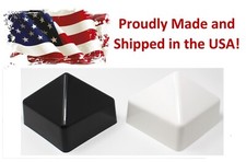 6x6 5-7/8" x 5-7/8" Square Pyramid Style Cap Boat Dock Pylon Piling Cap Cover