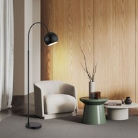Bogenleuchte Stehleuchte Standlampe Wohnzimmerleuchte Verstellbar H 150 Cm