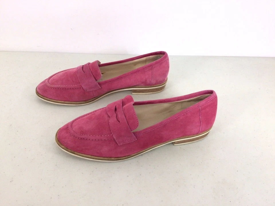 Zapatos mocasines de cuero Nine West para mujer 8,5 Foto 2 de 4