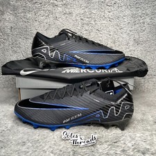 Nike Zoom Mercurial Vapor 15 Elite AG-PRO Size 12.5 Black Blue DJ5167-040 NBY