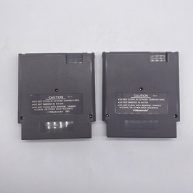 Lot Of 2 NES Games Golf Challenge Pebble Beach And Ice Hockey Cartridges Only