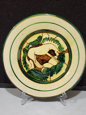 San Cristobal New Mexico 12.5'' SERVING PLATTER Redware Pottery Horse Plates