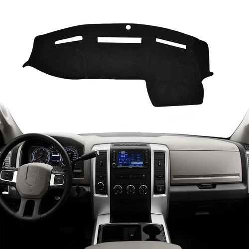 For 2010-2018 RAM 1500 2500 3500 Car Dashboard Pad Dash Mat Cover Nonslip Carpet