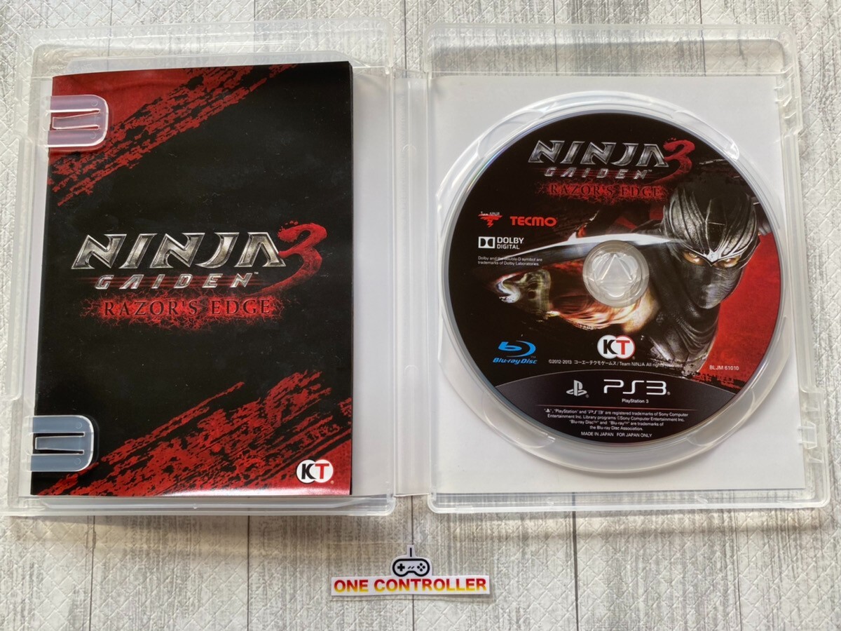 SONY PS3 Ninja Gaiden Σ Sigma 1 2 3 & Razor's Edge & Call of