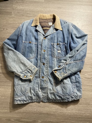 Vintage Lee Denim Blazer USA Made Men's 