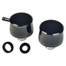 Black Billet Aluminum Valve Cover Breather Pcv Combo Kit Pair Sbc Bbc Hot Rod Black Billet Aluminum Valve Cover Breather Pcv Combo Kit Pair Sbc Bbc Hot Rod