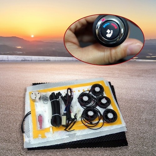 For Universal car seat heater+ventilation 1 seat install W/mesh and hole saw - Picture 4 of 14